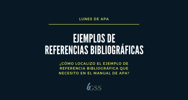 LunesDeAPA-Ejemplos de referencias bibliográficas